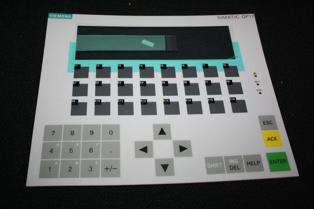 Membrane à membrane Siemens Simatic multi Panel OP17 dp 6AV3 617-1JC20-0AX1...