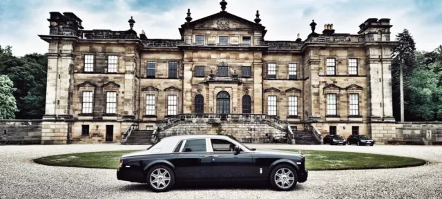 Rolls Royce Phantom Limo Wedding & Prom Limousine Car Hire, Leeds, Yorkshire.