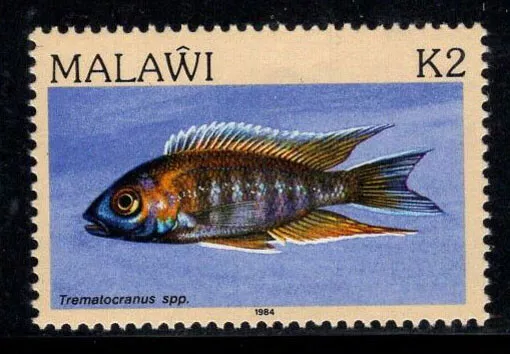 Malawi 1984 Mi. 422 I Postfrisch 100% 2 k, Fisch