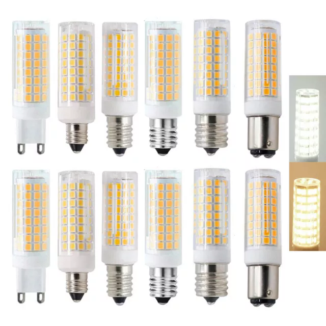 G4 G9 BA15D E11 E12 E14 E17 Dimmbares LED-Licht Maisbirnen 9W 220V Hauptlampe