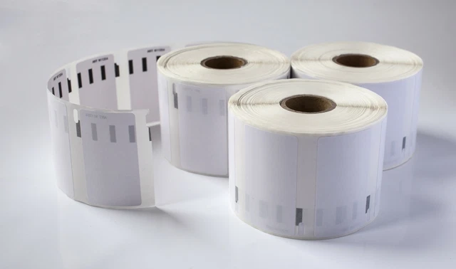 Étiquettes Molabel 57×32 Mm – 2 Rouleaux 2000 Étiquettes – Compatible Dymo LabelWriter 550 / 5XL / 450 – Livraison Rapide