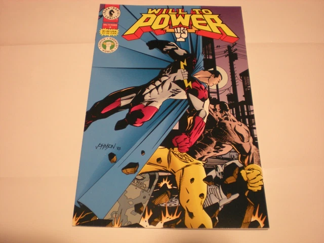Will To Power #4 (1993 Series) Dark Horse Comics VF/NM