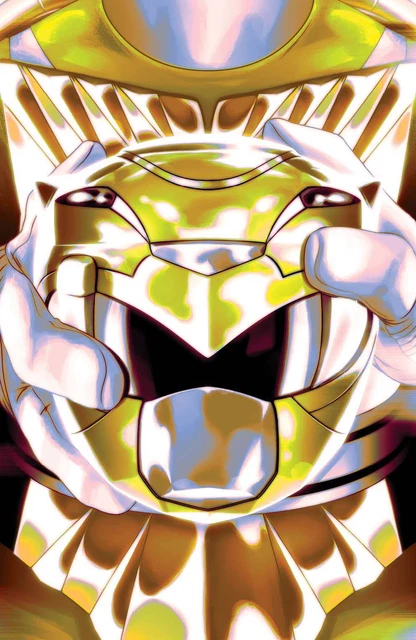 MMPR - Power Rangers -  TMNT - Ninja Turtles II #3L -  Cover: Goni Montes Virgin