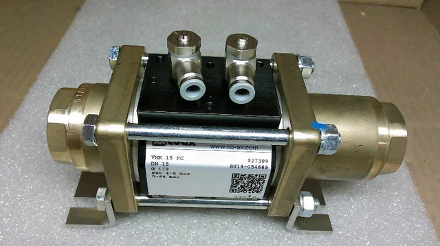 CO-AX Vmk 15 Nc Valvola Coassiale Pneumatica Completa 1/2 0-64 BAR - Nuova senza Scatola 2