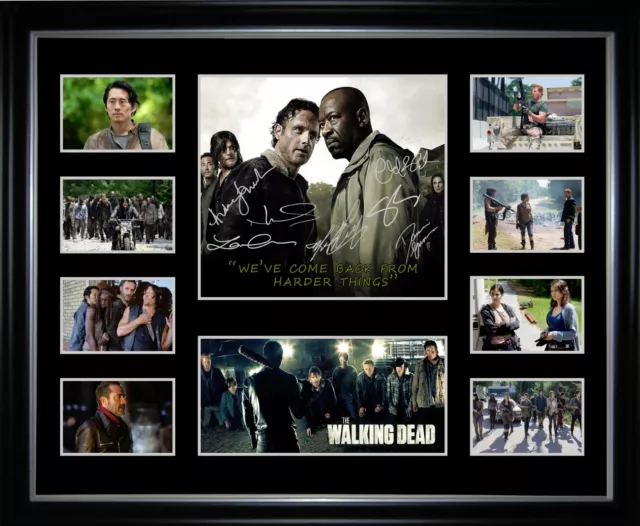 The Walking Dead New Signed Framed Memorabilia