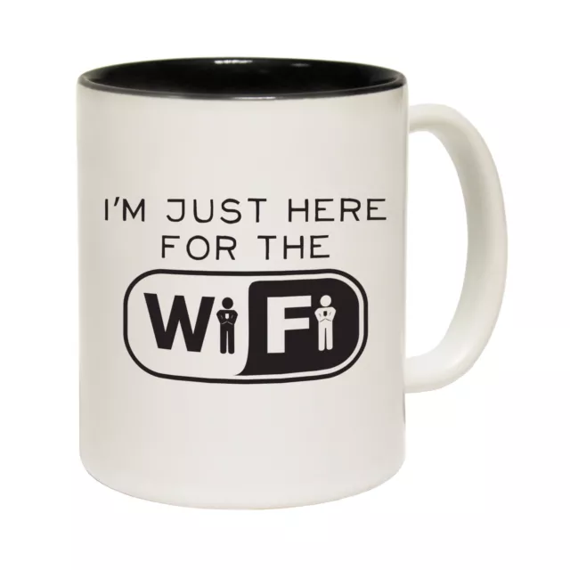 Divertente tazza da caffè novità regalo di compleanno proprio qui per il Wifi