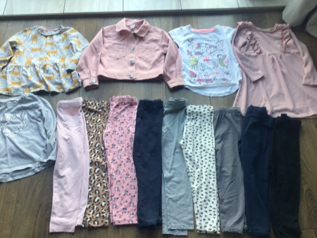 Girls Clothes Bundle Dresses, JACKET Leggings Tops age 3-4 years NEXT  , TU 20