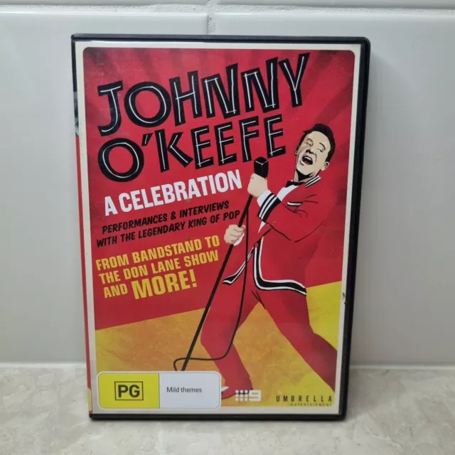 Johnny O'Keefe A Celebration Bandstand To Don Lane Show DVD Region 0 All Rare