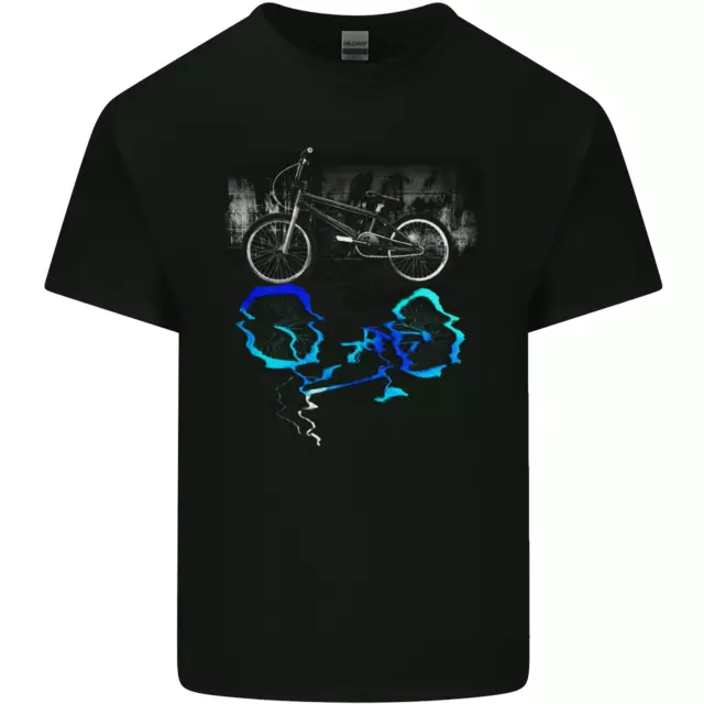 Bicycle Reflection Cycling Cyclist Bike Mens Cotton T-Shirt Tee Top