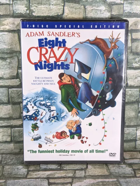 Adam Sandler's Eight Crazy Nights (Fullscreen/Widescreen DVD, 2003, 2-Disc  Set)