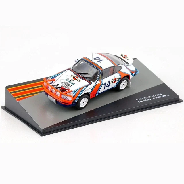 Miniature 1/43 IXO - Porsche 911 SC 3.0L N°3 - Vainqueur Rallye Monte-Carlo 1978