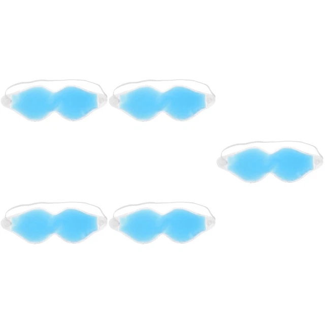 5x Headache Sleeping Cold Eye Mask Eye Cooling Mask Eye Ice Mask for Home Adults