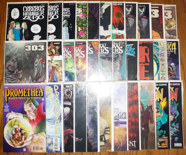 BIG Indy Comic Lot VF NM Keys Cerebus Spawn Zen Harry Johnson RARE And More!