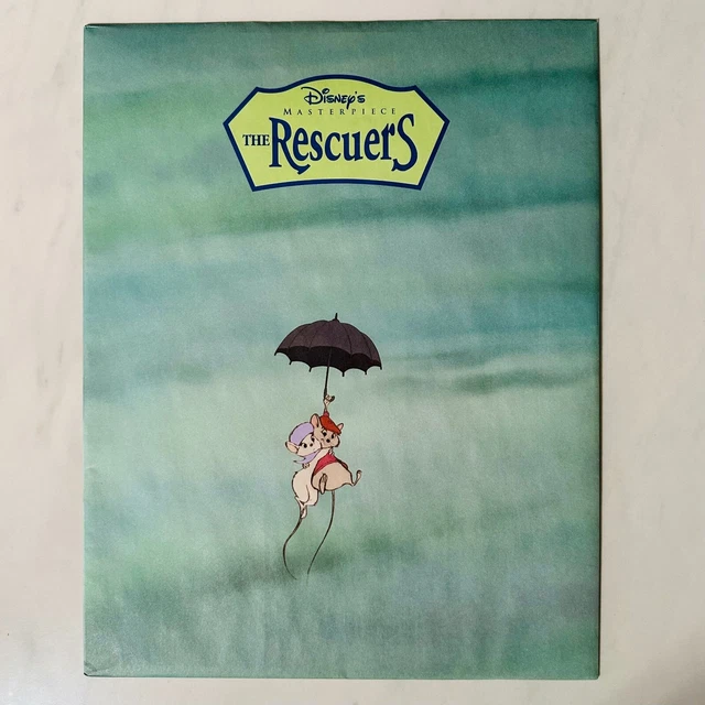 The Rescuers Postmark WALT DISNEY MASTERPIECE The Rescuers Lithograph 90s Movie Print ...