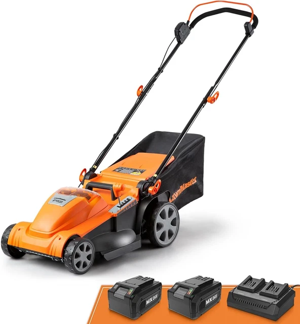 CLMF4817E 48V MAX* Brushless Mower with 2X24V MAX* 4.0Ah Battery and a