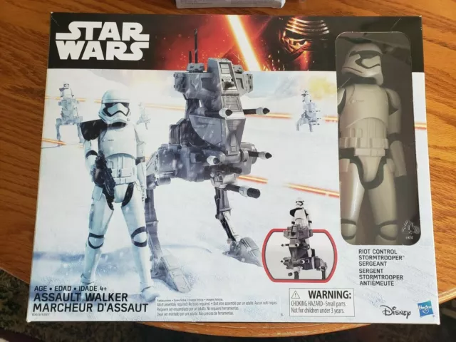 Star Wars Hasbro Assault Walker Riot Control Stormtrooper Sergeant Disney