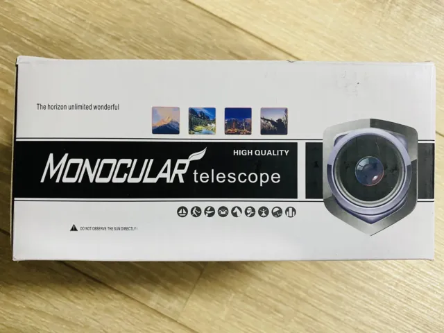 Monokular Fernglas Monocular Telescope Handy Teleskop 80X100 +Stativ Ferngläser