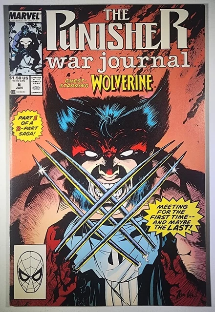 The Punisher War Journal #6 Marvel Comics 1989