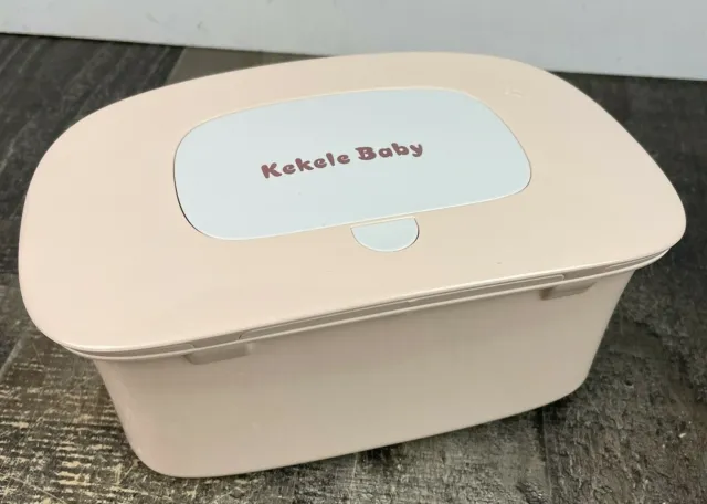 Kekele Baby Wipes Warmer w/ Integrated Nightlight - Peace / Pink Color - G23