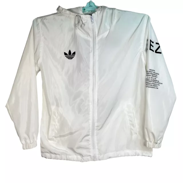 KANYE YEEZY Yeezus Tour Windbreaker Jacket Size Small White Season Adidas $49.97 - PicClick