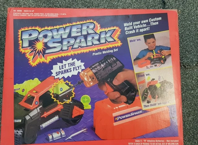 Plastic outlet welding toy