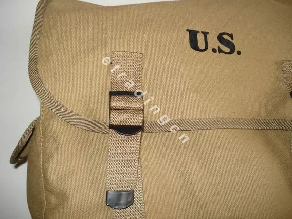 New WWII US Army M1936 M36 Musette Field Bag Backpack Haversack Travelling Bag 3