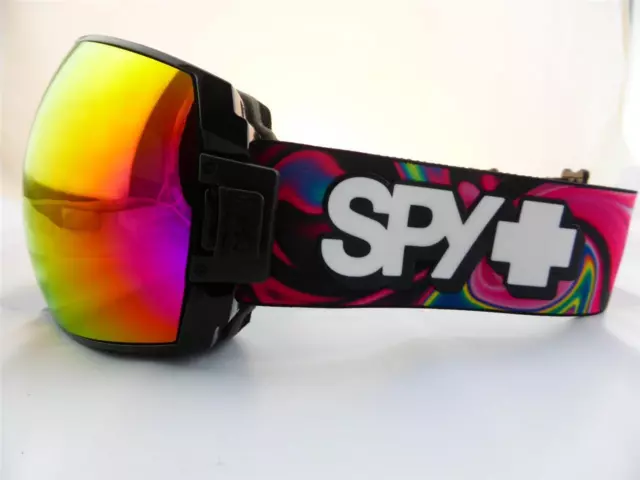 SPY Snow Goggle LEGACY SE Psychedelic - Happy Bronze w/ Pink Spectra Mirror Lens