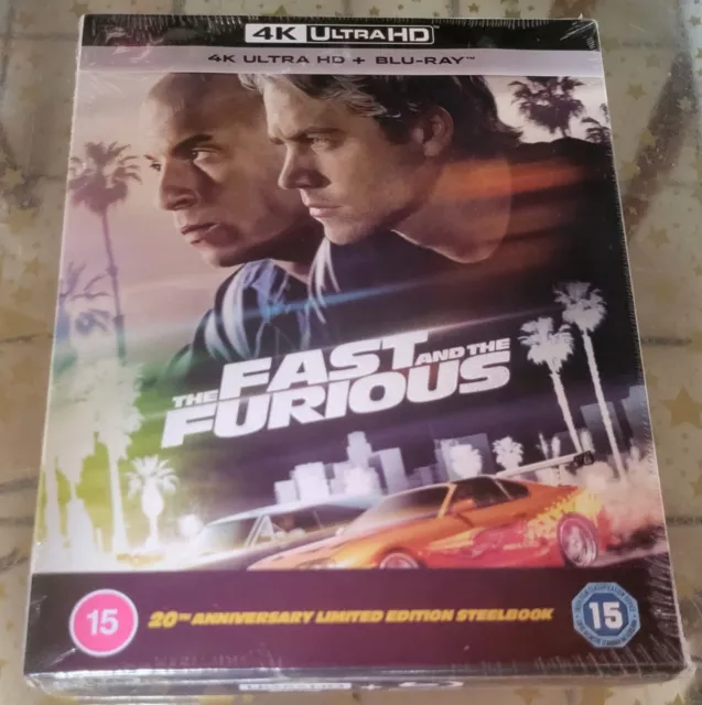 Coffret Steelbook 4K Ultra HD + Blu-ray " THE FAST AND THE FURIOUS   " éd. ZAVVI