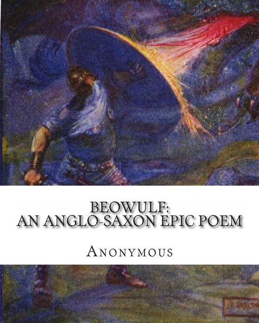 BEOWULF: AN ANGLO-SAXON Epic Poem by Anonymous (English) Paperback Book ...