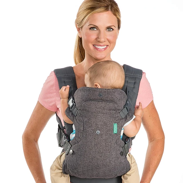Portador 4 en 1 Infantino Flip Advanced - ergonómico, convertible, presencial y facial