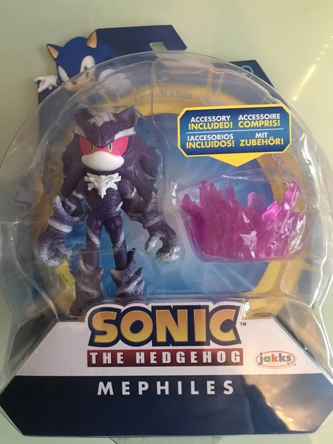 2024 JAKKS Pacific Sonic The Hedgehog Figure - Mephiles The Dark With Purple Mist Effect