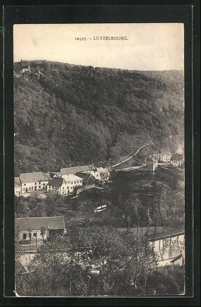 CPA Lutzelbourg, Vue générale