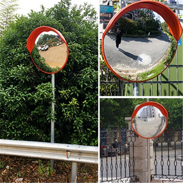Convex Roadway Safety Wide Angle Road Mirrors Security Curved Convex Mirror