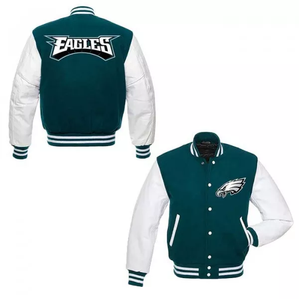 Mens Philadelphia Eagles Varsity Jacket