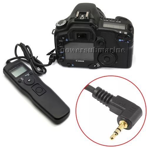 Timer Remote Control Shutter Release for Canon EOS 650D 550D 600D 350D 60D 70D 3