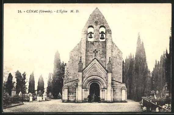 CPA Cenac, L´Eglise