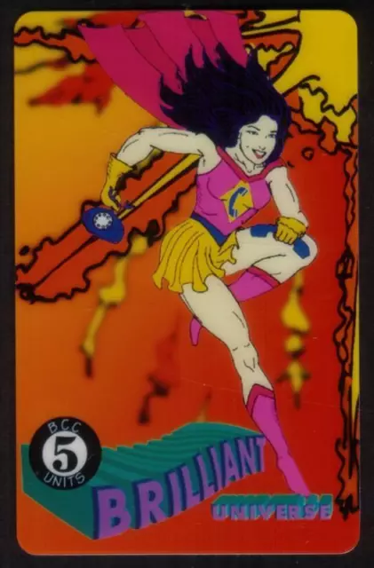 5u Brilliant Universe Tele-Card Girl. Phone Card Phair 03/94 SPECIMEN Phone Card