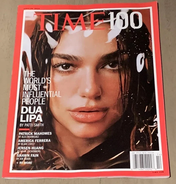 DUA LIPA NO LABEL TIME Magazine Top 100 Most Influential People April