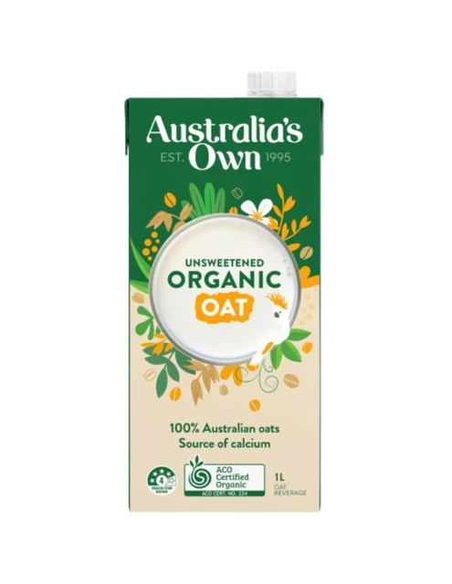 Aus Own Organic Organic Oat Milk 1l
