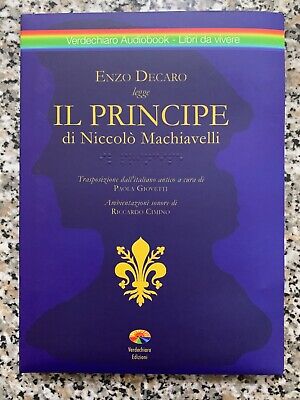 Il Principe Di Niccolo  Machiavelli Letto Da Enzo Decaro Audiobook Con Cd
