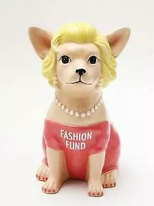 6.50 Inch Ceramic Fashion Fund Savings Piggy/Coin/Money Bank 2