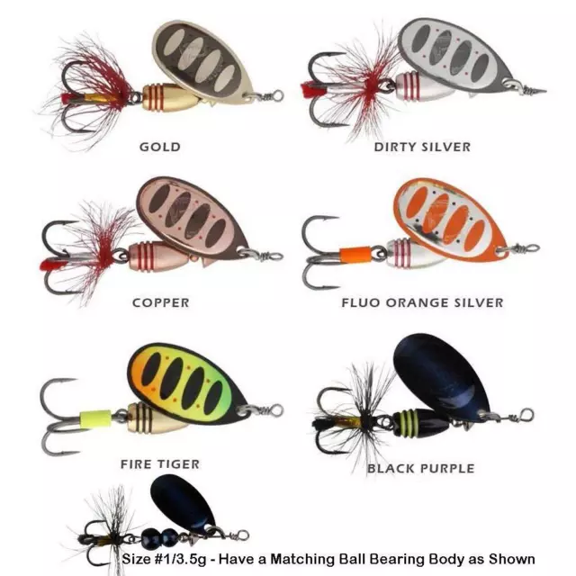 Savage Gear Rotex Spinner  Trout Salmon Pike  Lures Mepps Choose Colour & Size