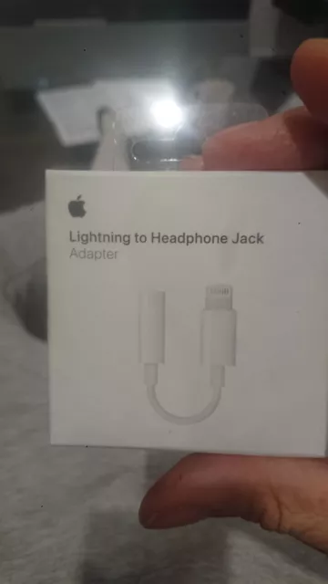 GENUINE Apple Lightning to 3.5mm Headphone Jack Adapter (A1749) MFI - AU Stock