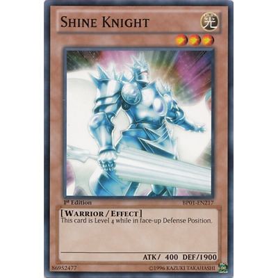 x3 Shine Knight - BP01-EN217 - Common - 1st Edition