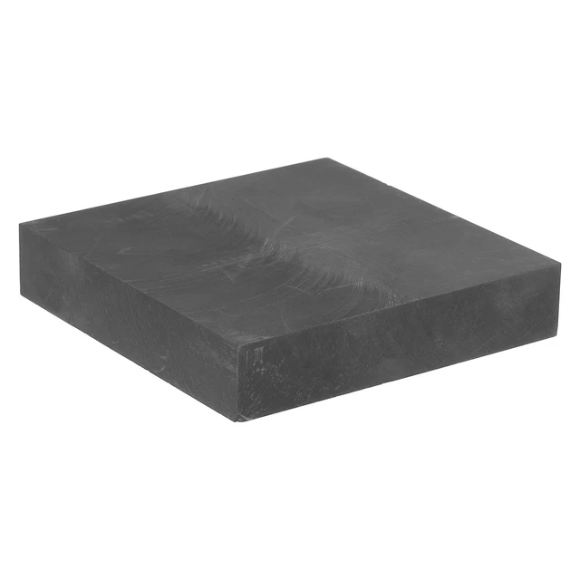 Graphite Bloc Lingot Rectangle Electrode Plaque 100x100x20mm pour Fondre