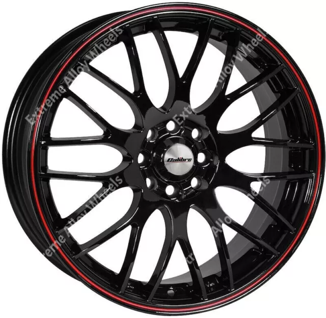 18 " Noir Motion Roues Alliage Pour Opel Adam Astra Calibra Corsa D Meriva 5x110