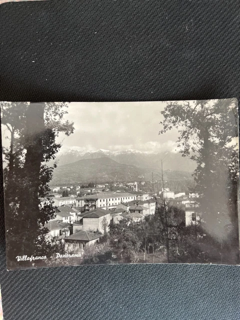 Cartolina  Villafranca Panorama Viaggiata 1957+Mess.laspezia-Parma