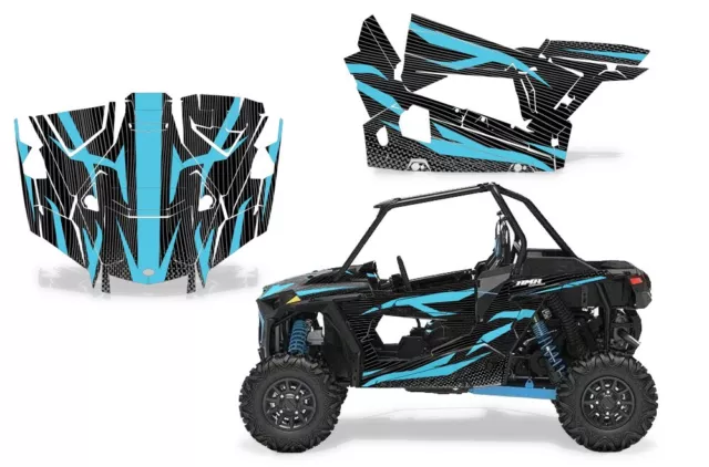 Graphics kit Sticker Decal Wrap for POLAIS SxS RZR TURBO S2019 ZOOTED