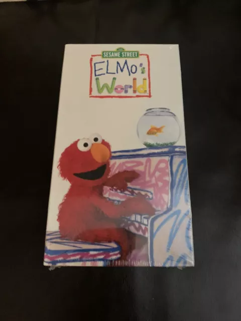 Sesame Street Elmo’s World 2000 Vhs Tape Sony Wonder Sealed Brand New Lv 51720