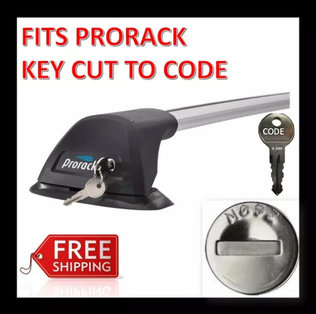 Replacement Rhino & Thule Roof Rack & Pod Lock Keys Cut To Code Number-FREE  POST